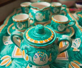 Italian pottery, Vietri sul mare, Vietri on the sea