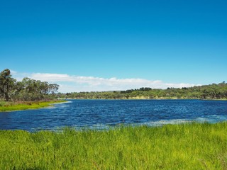 Beautiful Scenery At Storm King Dam During Daytime, Queensland, Australia 