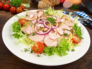 Wurstsalat mit Fleischwurst