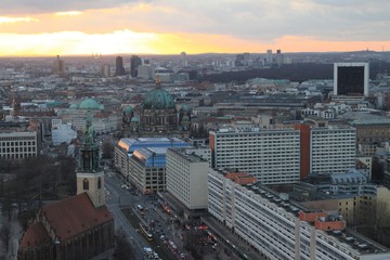 Berlin-Mitte im Abendlicht