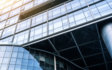 Obraz premium close-up of modern office building