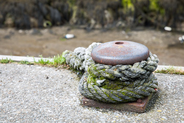 Schiffsanlegestelle in Wales