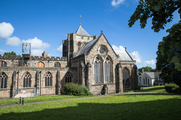Fototapeta na wymiar Kathedrale in Wales