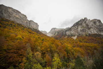 Otoño en los Pirineos