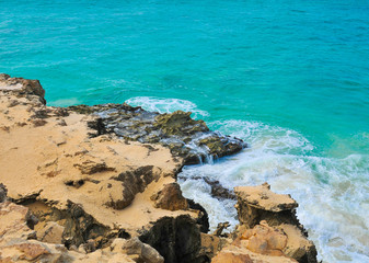 Volcanic rocks in Cape Verde, Africa
