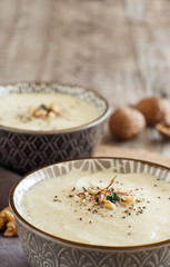 Creamy cauliflower soup