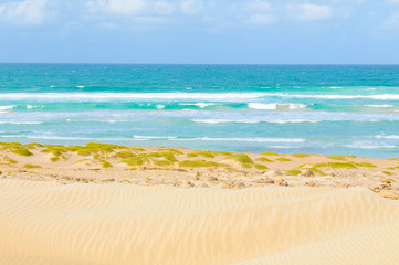 Fototapeta na wymiar Beaches of Cape Verde