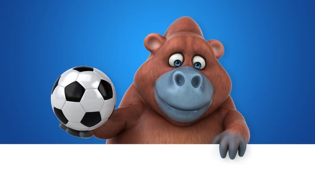 Fun orang-outan - 3D Animation