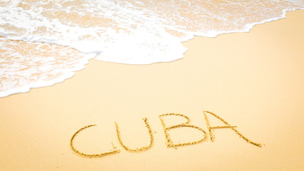 Visit Cuba concept