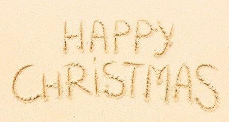 Happy Christmas on the beach