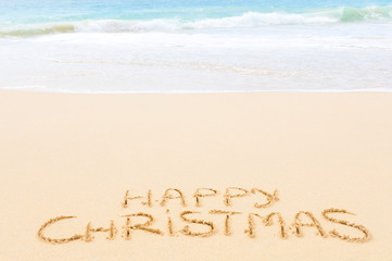 Happy Christmas on the beach
