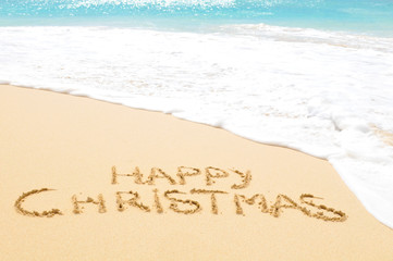 Happy Christmas on the beach