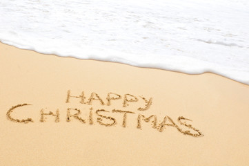 Happy Christmas on the beach
