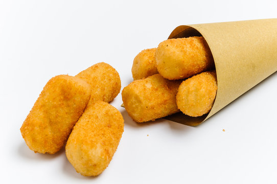 Crocchette di patate nel cono