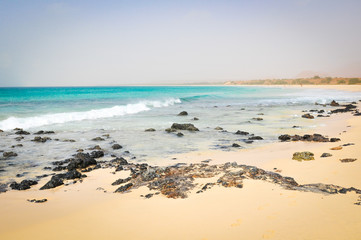 Volcanic rocks in Cape Verde