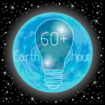 Earth Hour. 60 minutes. The bulbs do not light