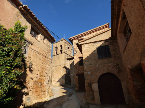 Albarca, localidad en el Parque Natural de la Sierra de Montsant, en Cornudella de Montsant, comarca del Priorato, en la provincia de Tarragona, Cataluña (España)
