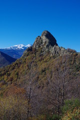 Paysage de montagne dans les Pyrénées