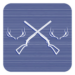 Hunting club logo icon