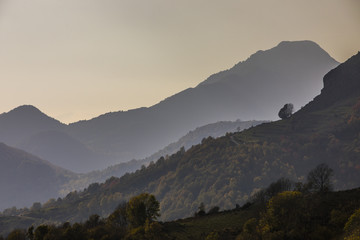 Obraz premium Otoño en los Pirineos