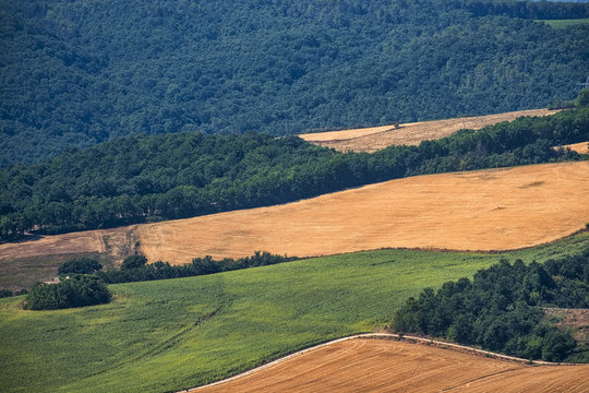Landscape in Umbria near Todi