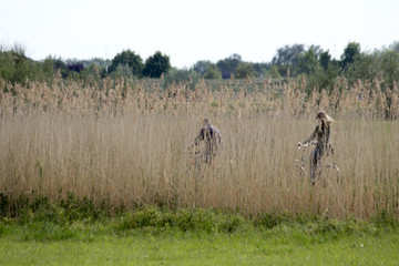 Netherlands, Gelderland,Poederoijen,Castle Loevenstein, july 2017: