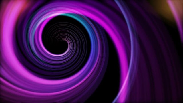 Spinning Artistic Spiral Abstract Motion Background Seamless Looping Video Backdrop Violet Purple Pink