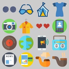 icons set about Hippies . [keywordRandom:3]