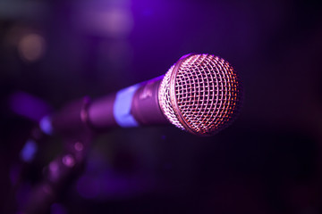 Microphone for open mic and live music