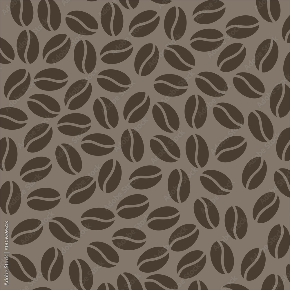 Sticker Coffee beans background