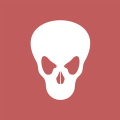fear skull icon