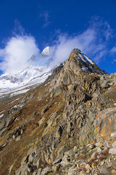 Peaks Near Gangotri Glacier, Uttarakhand