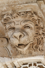 Detail of the royal palace