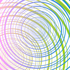 Creative circle lines background