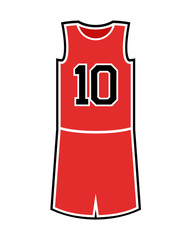 basket uniform illustration