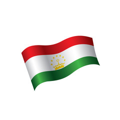 Tajikistan flag, vector illustration