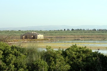 Fototapeta na wymiar riserva naturale di vendicari, siracusa, sud della sicilia