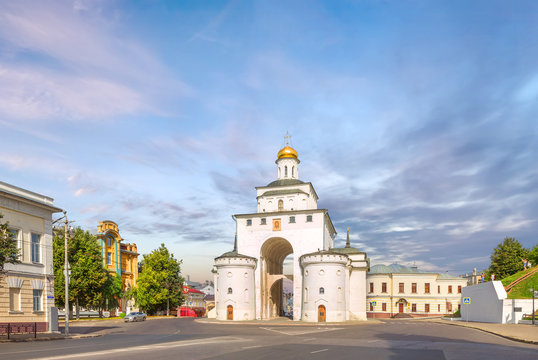 Golden Gate in Vladimir. Russia. 