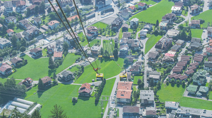 Seilbahn in Österreich Mayrhofen in Zillertal