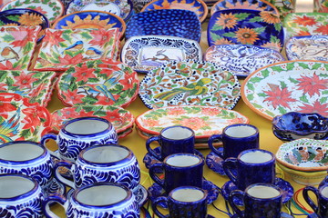 Fototapeta na wymiar Mexican Pottery 2