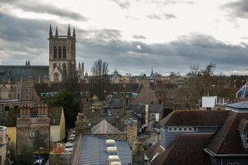 Cambridge Church in the Skyline