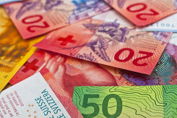 Obraz premium Schweizer Franken