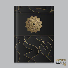 Cover design annual report,vector template brochures, flyers, presentations, leaflet, magazine a4 size