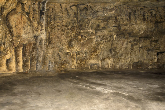 underground tunnels and caves