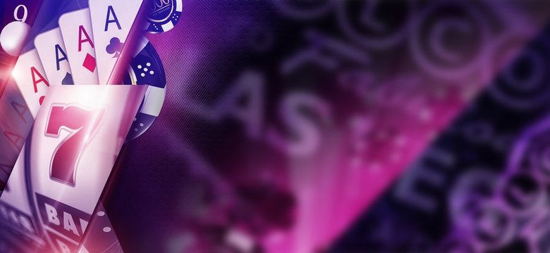 Purple Casino Banner Concept