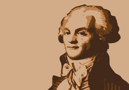 Robespierre - révolution - portrait - révolutionnaire - personnage historique - guillotine