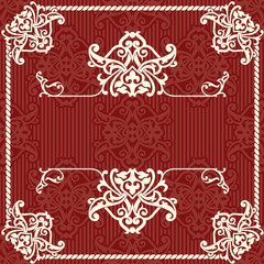 The vector image Vector vintage background
