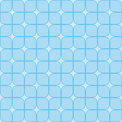 Abstract geometric background with blue squares