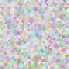 Abstract background of triangles pastel