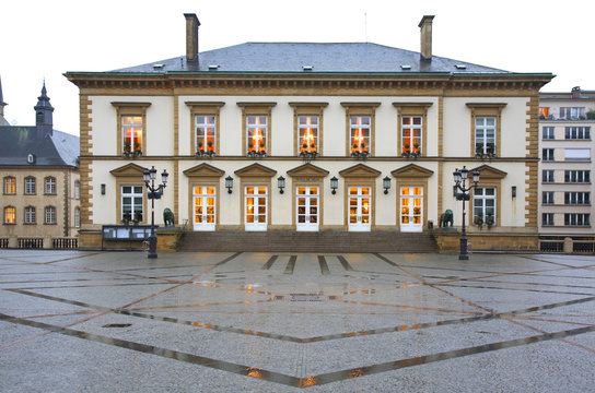 Town hall in Luxembourg city